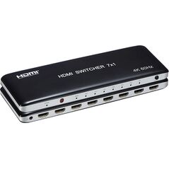 PremiumCord 4K@60hz HDMI διακόπτης 7:1 πλαστικό κάλυμμα 14446150 8592220023539