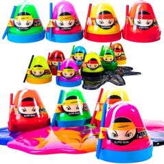 Maksik Glutek Slime Mr Boo Ninja Neon 100g 80063 p24 τιμή μείγματος για 1 τεμ. UA 10671580 4820199471988