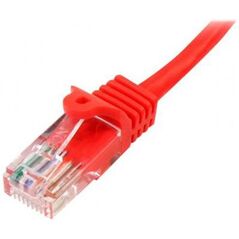 StarTech RJ-45/RJ-45, kat. 5e, U/UTP, 10m, czerwony (45PAT10MRD)