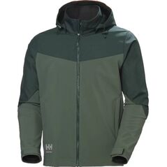 Ανδρικό μπουφάν Helly Hansen HELLY HANSEN Oxford Softshell, πράσινο L 13920206 7040059177011