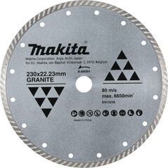 Makita MAKITA DIAMOND BLADE 230x22,23mm TURBO (ΞΗΡΟ) ΓΡΑΝΙΤΗΣ 13946420 88381187688