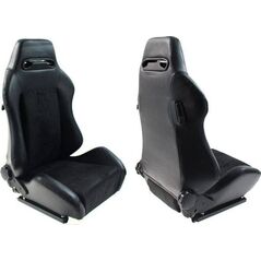 MTuning Fotel sportowy R-LOOK Skóra Black