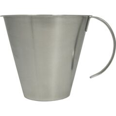 Multi Målekande 1 ltr Ø15x13,1 cm Konisk med Gradering Rustfri stål,1 stk 14252103 7392244123045