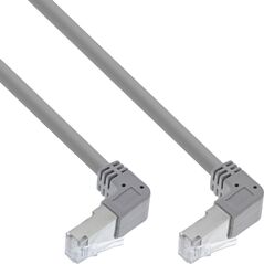 InLine InLine® Patch καλώδιο δύο πλευρών προς τα κάτω, S/FTP (PiMf), Cat.6, 250MHz, PVC, χαλκός, γκρι, 1,75m 13886090 4043718277513