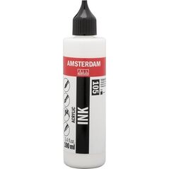Artequipment Amsterdam Acrylic Ink Bottle Titanium White 105 14295166 8712079414108