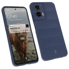 Bizon Case Tur Motorola Moto G35 5G navy blue