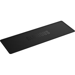 Glorious Glorious Keyboard Mat, genht - 100 %, schwarz