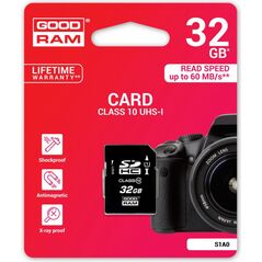 Karta GoodRam S1A0 SDHC 32 GB Class 10 UHS-I  (S1A0-0320R11)