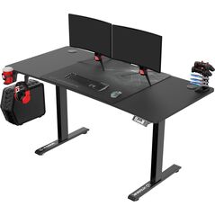 Biurko Ultradesk Level V2 Czarne 140 cmx68 cm