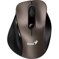 Mysz Genius Mysz bezprzewodowa Genius Ergo 9000S Mini Tytan Cichy klik Bluetooth 5.0 + 2,4GHz