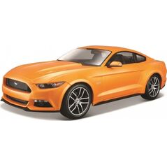 Maisto Model kompozytowy Ford Mustang GT 2015 pomarańczowy 1/24