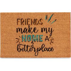 Giftdecor FRIENDS χαλάκι πόρτας από ίνες καρύδας, 40 x 60 cm 14195145 8430852686176