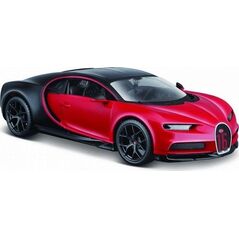 Maisto Model kompozytowy Bugatti Chiron sport czarno-czerwony (GXP-697988)
