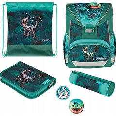 Herlitz Herlitz Schulranzen UltraLight Plus Green Rex