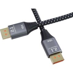 Καλώδιο PREMIUMCORD DisplayPort 2.1, 16K@60Hz, 8K@120Hz, 1m 14440855 8592220026028