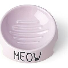 I-TEC PetRageous Meow 5" ανεστραμμένο μπολ ροζ 14081229 844534025838
