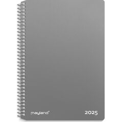 Mayland-Burde Ugekalender tværformat grå PP-plast 2025 14392188 5700865202001