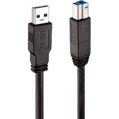 Kabel USB Lindy USB-A - 10 m Czarny (43098)