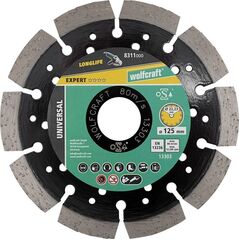 Wolfcraft Diamond blade 125 για κοπή PRO Laser Universal, wolfcraft 13616324 4006885831100