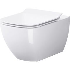 Miska WC Cersanit Virgo Clean On z deską wolnoopadającą (S701-427)