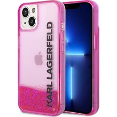 Karl Lagerfeld Karl Lagerfeld KLHCP14SLCKVF iPhone 14 6,1" różowy/pink hardcase Liquid Glitter Elong NoSize