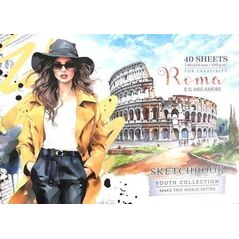 Βιβλίο σκίτσων A5/40K λείος κύκλος Rome FRESH 14047541 6971901346853