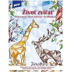 Kolorowanka antystresowa Życie zwierząt 210x290mm