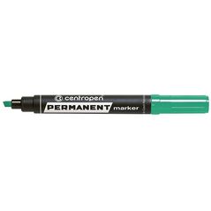 Centropen marker zielony permanentny ścięta końcówka 1,00-4,60mm (585760110)