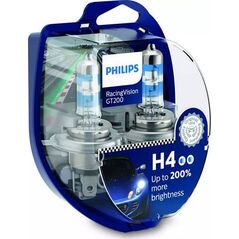 Philips Philips H4 Racing Vision GT200 200% duo 2szt/kpl uniwersalny