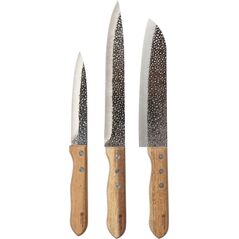 Decodonia Knivset By Bercato - 25,5cm, 30,5cm, 32,5cm - Rostfritt stål, Acaciaträ 14081148 7350000768176