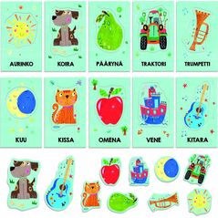 Headu HEADU Montessori Baby Flashcards (Στη φινλανδική γλώσσα.) 13943413 8057592353078