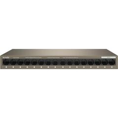 Tenda Tenda TEG1016M - 16-port Gigabit Ethernet Switch, 10/100/1000 Mbps, Fanless, Kov