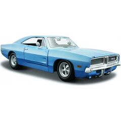 Maisto Model kompozytowy Dodge Charger R/T 1/25 niebieski