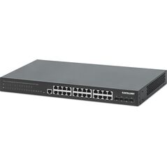 Switch Intellinet Network Solutions INTELLINET 28-P PoE+ Managed Switch 4x10GbE 450W