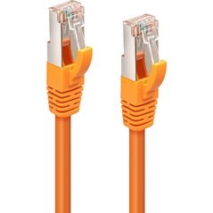 MicroConnect CAT6A S/FTP 15m Orange LSZH