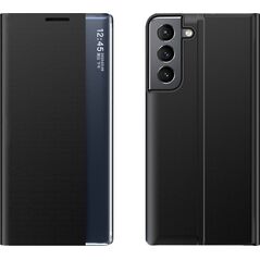 Hurtel New Sleep Case etui do Samsung Galaxy A14 pokrowiec z klapką podstawka czarne