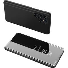 Hurtel Etui Clear View Case do Samsung S24 Ultra z klapką - czarne