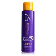 GK HAIR (Global Keratin) Global Keratin, Miami Bombshell, Θεραπεία κρέμας μαλλιών, για προστασία χρώματος, 100 ml για γυναίκες 13911106 850704002110
