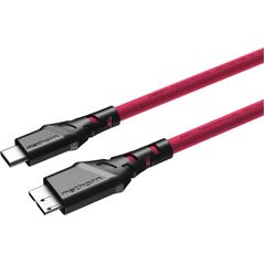 Καλώδιο USB Ednet Καλώδιο φωτογραφίας Mathorn MTC-230M 2m 10Gbps USB C - MicroB Magenta 14042822 5903175624437