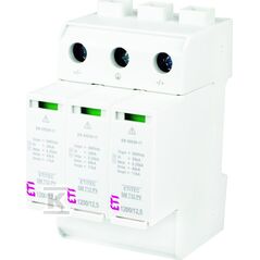 Etipo απαγωγέας υπερτάσεων ETI Polam ETITEC SM T1 T2 B C 002440630 για Φ/Β συστήματα SM T12 1200/6,25 Y 13477089 3838895878124