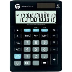 Αριθμομηχανή HP Αριθμομηχανή γραφείου HP-OC 100 II/INT BX, 12ψήφια. οθόνη, 147x103x28mm, μαύρη 13757088 197644445790