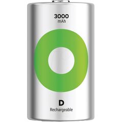 GP 1x2 GP ReCyko NiMH Akkus D Mono 3000 mAH, έτοιμο για χρήση 13671766 4891199223143