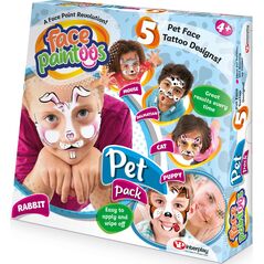Interplay Entertainment FACE PAINTOOS Pet Pack, 6 τμχ ανά εξωτερικό 13800476 5026175190020