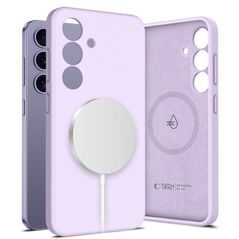 Case SAMSUNG GALAXY S25+ Tech-Protect Liquid Silicone MagSafe purple 5906302322299