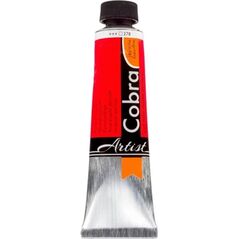 Cobra Cobra Artist Water-Mixable Oil Colour Tube Pyrrole Orange 278
