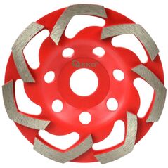 Geko Tarcza diamentowa do szlifowania betonu RED 125 x 5mm (50)
