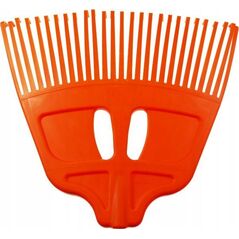 Ramp Grabie plastikowe do liści pomarańczowe nieoprawione XL RG4-P
