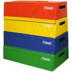 Master Skrzynia Plyometryczna Zestaw 4w1 Jump Box Podest MASTER 120 cm
