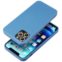 Futerał SILICONE do SAMSUNG A56 5G niebieski