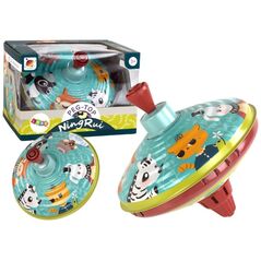 LeanToys Bączek Metalowy Wirujący Zwierzątka Zabawka Tradycyjny